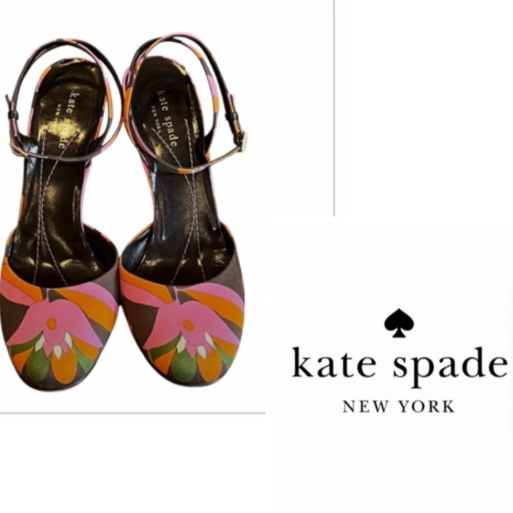 Kate Spade Shannon Tulip Print Heels
